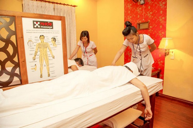 Massage nam TP. HCM nổi tiếng với phong cách massage Thái - Khỏe massage