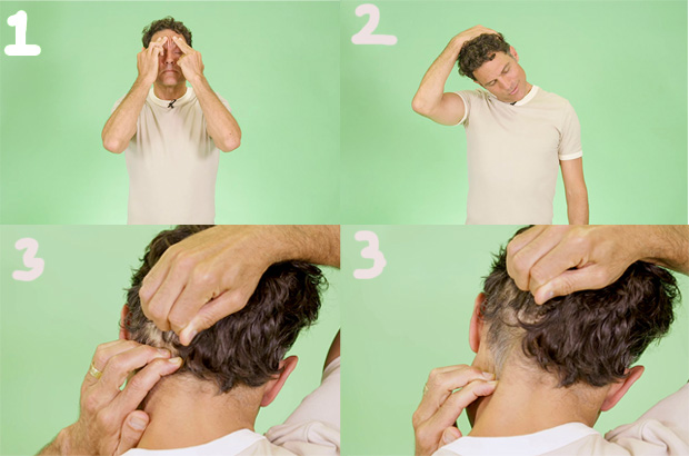 Cách massage đầu giảm stress của Adam Fields không quá phức tạp