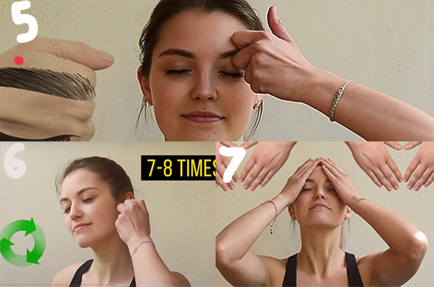 Cách massage mặt kiểu Nhật dẫn lưu bạch huyết