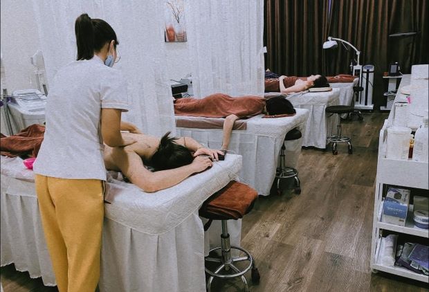 Massage Bắc Giang - Không gian massage tại Kim Anh Spa - Beauty & Clinic