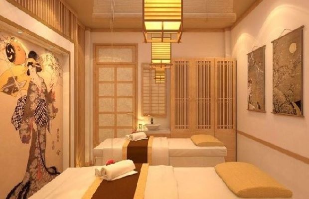 Không gian massage tại Spa Bella