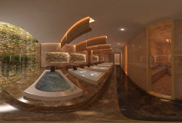 Không gian Liên Lộc Spa được thiết kế sang trọng và bắt mắt