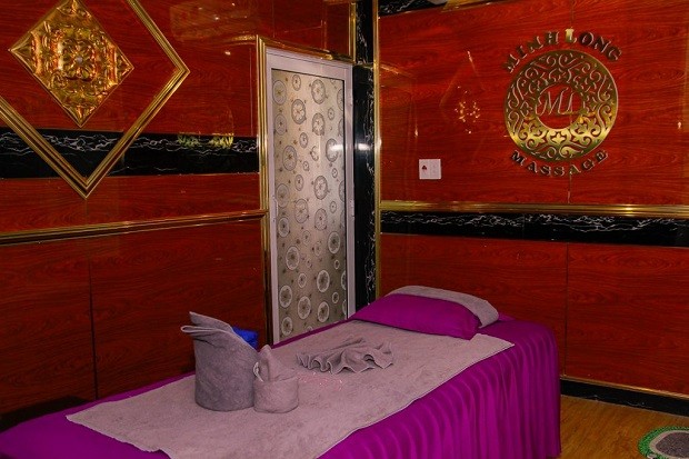 Phòng ốc sạch sẽ tại Massage Minh Long 